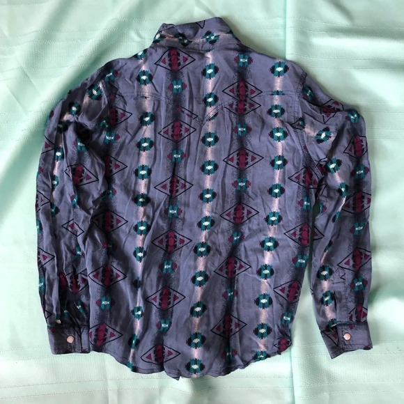 Snap Front Western  Shirt - Picture 7 of 12